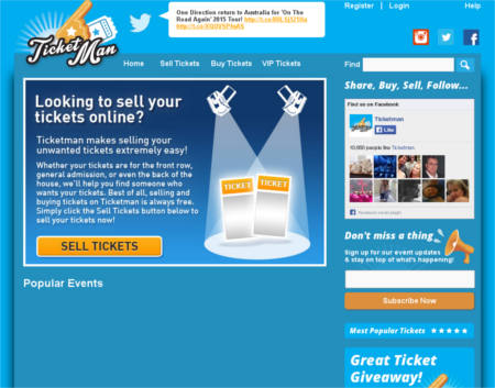 Ticketman - Design by Thought Balloon.